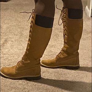 Knee High Timberland Boots